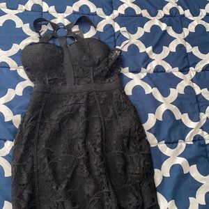 Black Lace Dress